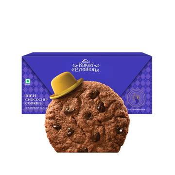 Sunfeast Baked Creations Rich Choco Chip Cookies